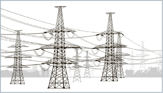 Excavación de zanjas para redes eléctricas