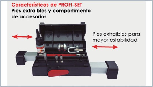 guías pasacables de fibra de vidrio con carro
