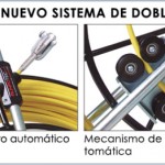 guías pasacables de fibra de vidrio con carro