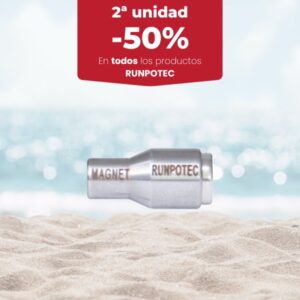 IMAN DE ACERO INOXIDABLE CON ROSCA RTG 6MM