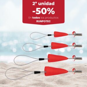 LAZO CON TAPON PROTECTOR ROSCA SET 4 UNIT - RUNPOFIX