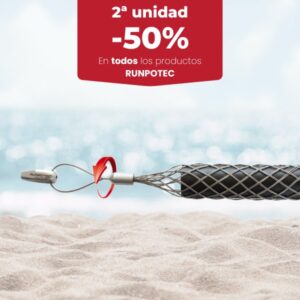 MALLA TIRACABLES CON LAZO Y ROSCA ø 12 MM