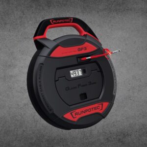 RUNPOTEC GF3 HERRAMIENTA DE TRACCIÓN DE CABLES CON CONTADOR DE METROS DIGITAL