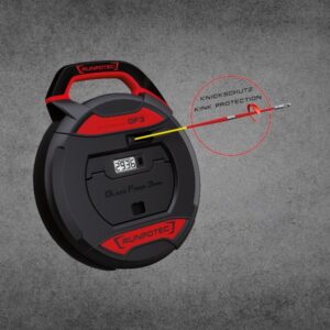 RUNPOTEC GF3 HERRAMIENTA DE TRACCIÓN DE CABLES CON CONTADOR DE METROS DIGITAL