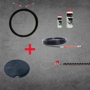 PACK OFERTA 10,  GUIA TRENZADA 30 ML + GUIA NYLON 20 M + GEL