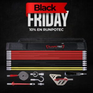 RUNPOSTICKS COMFORT - VARILLAS PARA TUBERÍAS NO GUIADAS (SET DE 19 PIEZAS)