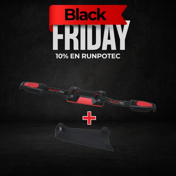 CORREA CON SISTEMA CLIP Y ALMOHADILLA DE ANCLAJE - 2 PIEZAS - 2400mm