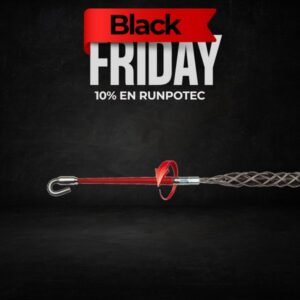 MALLA TIRACABLES CON CIERRE RÁPIDO