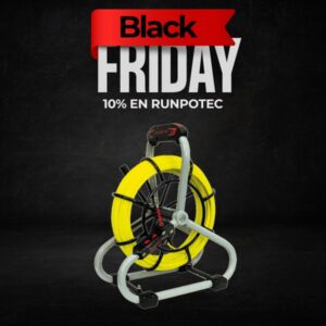 GUÍA PASACABLES CON CARRO RUNPOTEC DE 4,5 MM - SET ESTANDARD