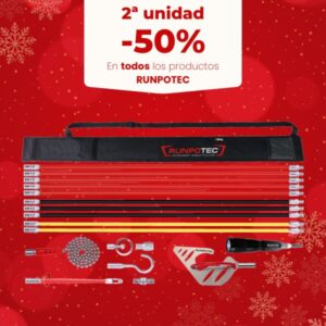 RUNPOSTICKS COMFORT - VARILLAS PARA TUBERÍAS NO GUIADAS (SET DE 19 PIEZAS)