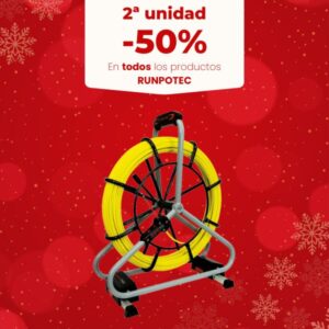 GUIA PASACABLES CON CARRO - 6 MM / 40 ML - PROFI SET