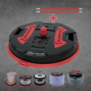 DESBOBINADOR DE CABLE RUNPOTEC XBOARD XB500T CON EXTENSIÓN TELESCÓPICA