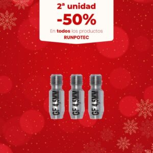 SET PUNTAS CABEZALES PARA GUIA 4,5 MM (PACK 3 UNT)