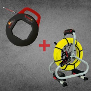 PACK OFERTA 9, GUIA TRENZADA 30 M CON CARCASA + GUIA 4'5 MM