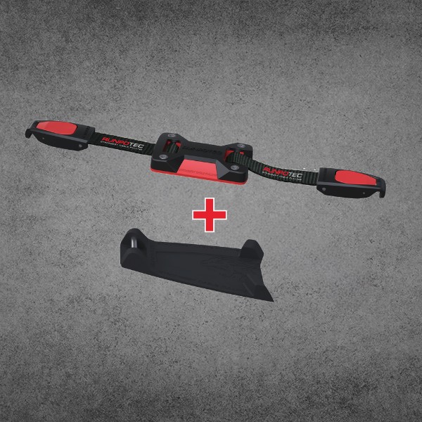 CORREA CON SISTEMA CLIP Y ALMOHADILLA DE ANCLAJE - 2 PIEZAS - 2400mm