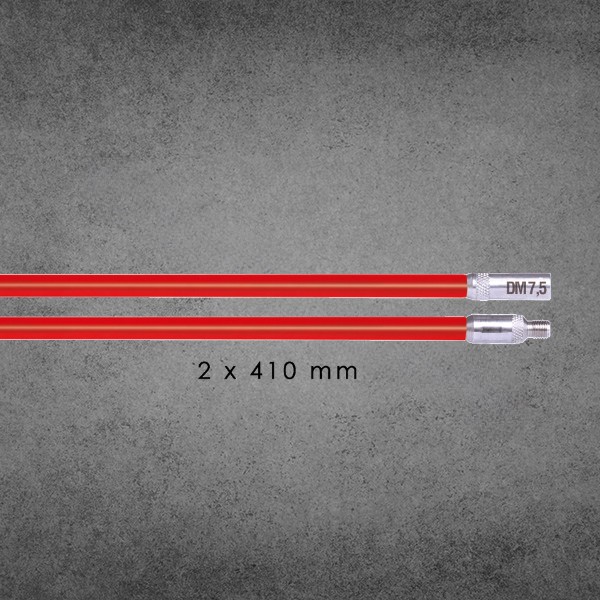 RUNPOSTICKS ROJO (DURO) 2x41cm