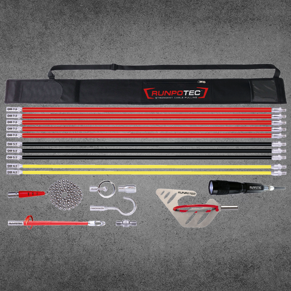 RUNPOSTICKS COMFORT - VARILLAS PARA TUBERÍAS NO GUIADAS (SET DE 19 PIEZAS)