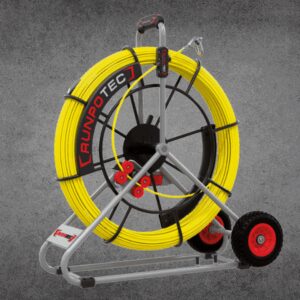 GUIA PASACABLES CON CARRO - Ø 9mm - 40 ML