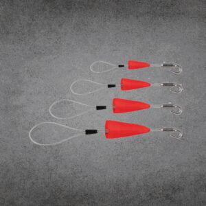 LAZO TIRACABLES CON GANCHO RTG 6 - SET DE 4 UNIDADES