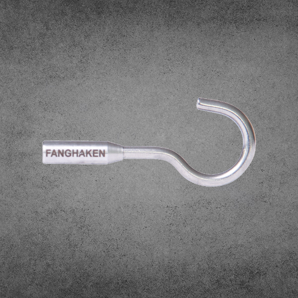 GANCHO ACERO INOXIDABLE - ROSCA RTG 6mm