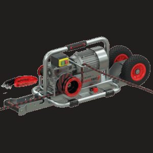 CABRESTANTE ELÉCTRICO RUNPOTEC CW 800 E CON CARRIL DE MONTAJE EN ACERO Y CORREA