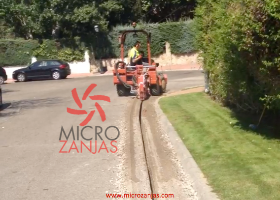 Conexión en urbanización de Madrid