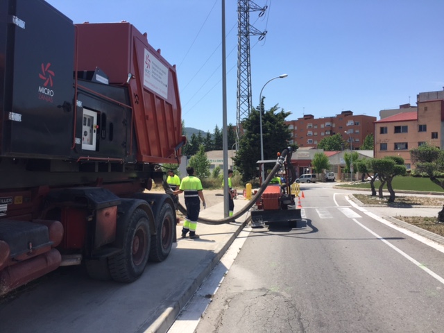 trabajos de microzanjado