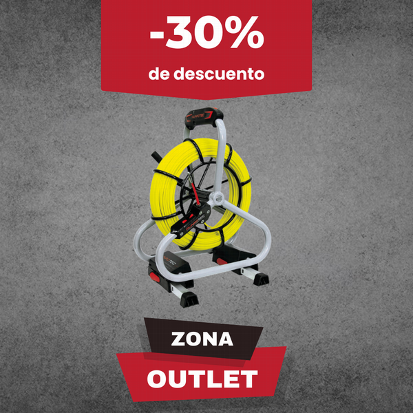GUIA PASACABLES CON CARRO - 4,5 MM / 30 ML - PROFI SET