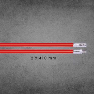 RUNPOSTICKS ROJO (DURO) Ø7,5mm - 2 x 41cm