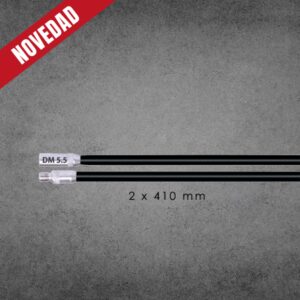 RUNPOSTICKS NEGRO (MEDIANO) Ø 5.5 - 2 x 410mm
